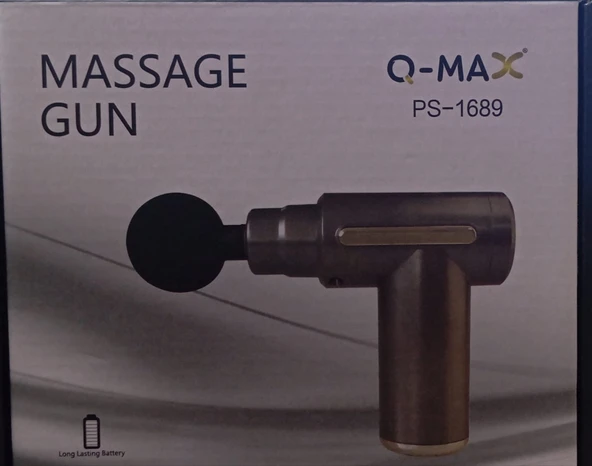 Q-MAX MASSAGE GUN PS1689 ürün görseli 1