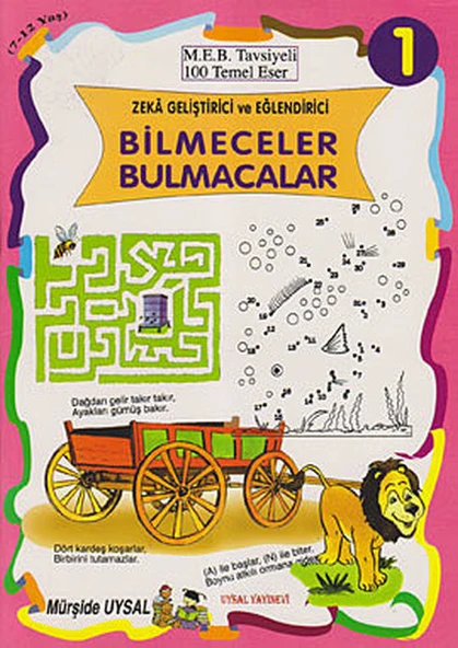 Zeka Geliştirici ve Eğlendirici Bilmeceler Bulmacalar (10 Kitap Takım) ürün görseli