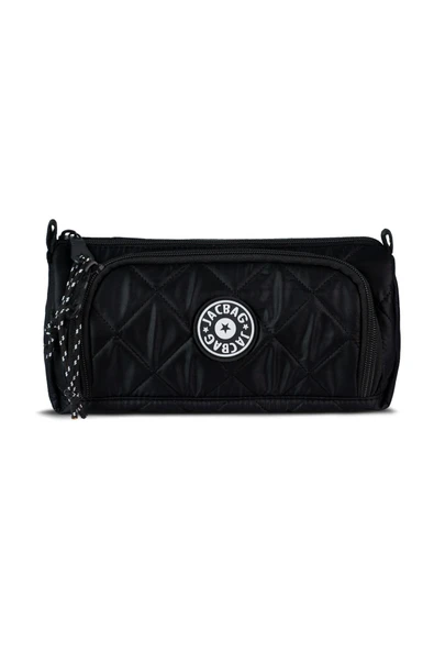 Jacbag Prime XL Soft-Çift Bölmeli  Kapitone Kalemkutu - Resim 2