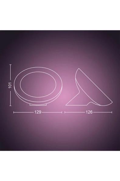 Philips   Hue Bloom V4 Siyah - 5