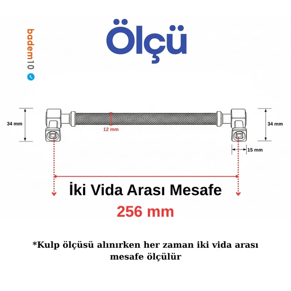 Talas Tırtıklı 256 mm Antik Bakır Metal Kulp Dayanıklı Kulpları Mobilya Çekmece Dolap Kapak Kulpu - Resim 4