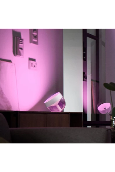 Philips   Hue Iris Beyaz Akıllı Led Masa Lambası - 5
