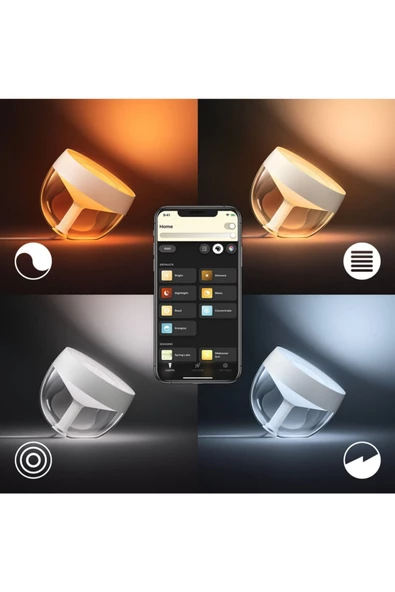 Philips   Hue Iris Beyaz Akıllı Led Masa Lambası - 4