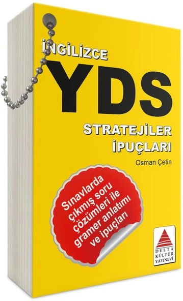 Delta Kültür İngilizce YDS Stratejiler İpuçları ürün görseli