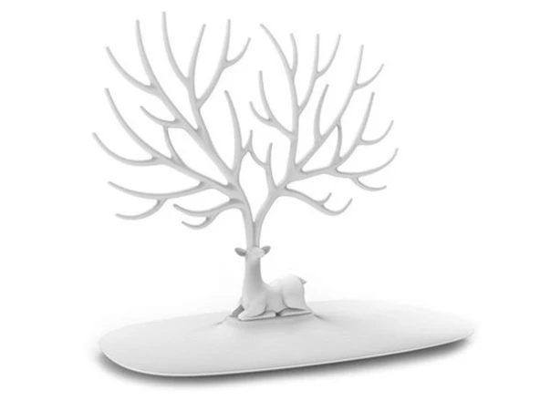 Beyaz Geyik Tasarımlı Takı Mücevher Standı (5224) AZ-522489Goc141B ürün görseli