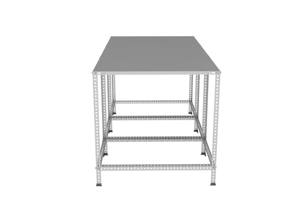 PAKETLEME MASASI - ATÖLYE, DEPO, HOBİ ÇALIŞMA MASASI  Galvaniz 177x93 cm 75 cm 1.00 mm - Resim 4