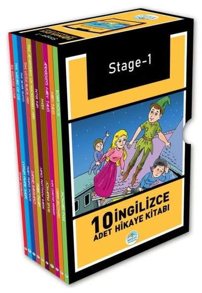 İngilizce Hikaye Seti (10 Kitap Takım - Stage 1) ürün görseli