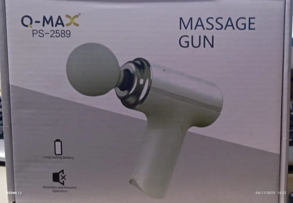 Q-MAX MASSAGE GUN PS2589 ürün görseli 1