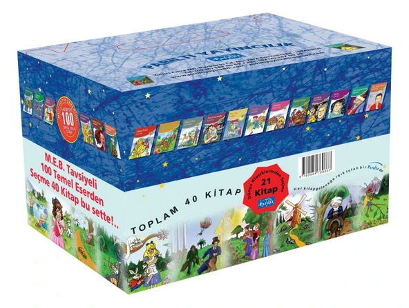 100 Temel Eser Seti (40 Kitap Takım Kutulu) ürün görseli