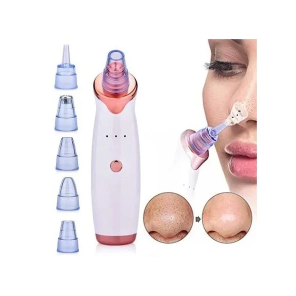 Şarjlı Siyah Nokta Temizleme Cihazı 5 Başlıklı (5224) AZ-522489GTA16381 - Resim 5