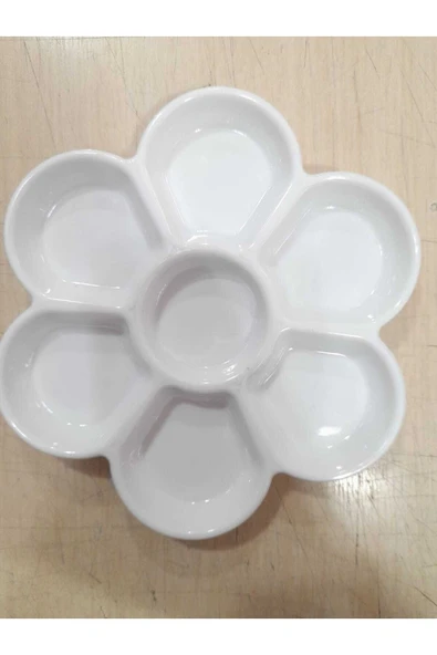 Papatya Çiçek Palet 15 Cm Sert Mika 7 Godeli ürün görseli 1