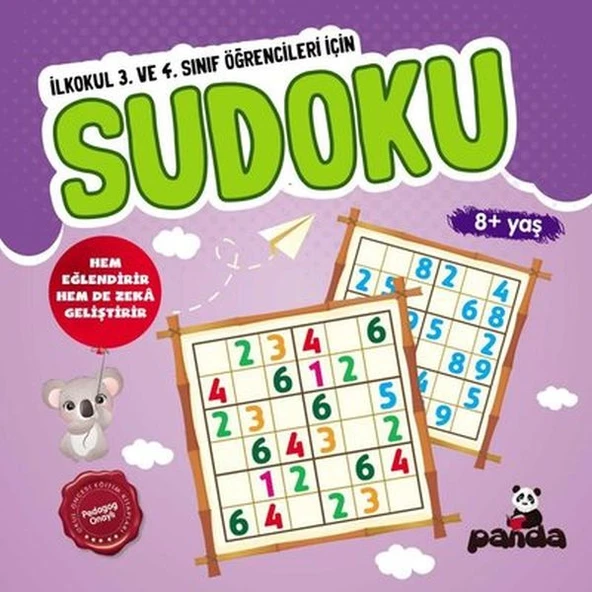 Sudoku 8+ Yaş - İlkokul 3. ve 4. Sınıf Öğrencileri İçin ürün görseli
