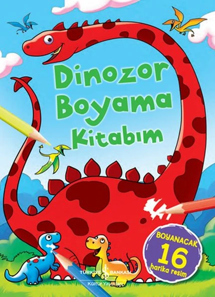 Dinozor Boyama Kitabım ürün görseli