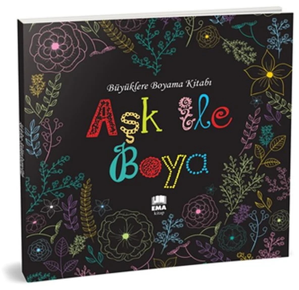 Aşk ile Boya - Büyüklere Boyama Kitabı ürün görseli