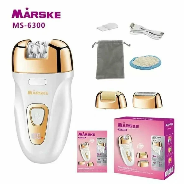 Marske Silk Epil Ms-6300 3in1 Epilasyon Aleti (5224) AZ-522489GTA16617 ürün görseli
