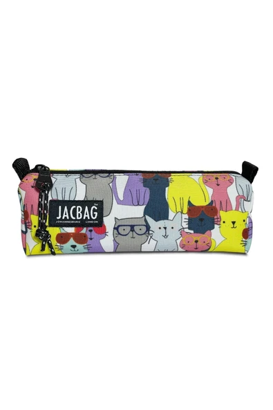 JACBAG Prıme Pencıl Case-üçgen Tip Kalemkutu sarıkedi ürün görseli 1