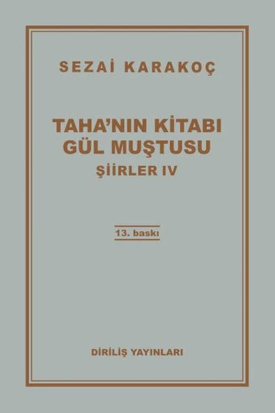 Şiirler 4 - Tahanın Kitabı Gül Muştusu ürün görseli