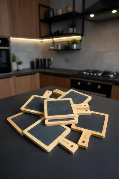 Taşev Lina Doğal Taşlı 6lı Sunum Tabağı ürün görseli