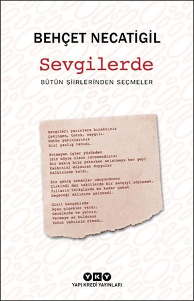 Sevgilerde - Bütün Şiirlerinden Seçmeler ürün görseli