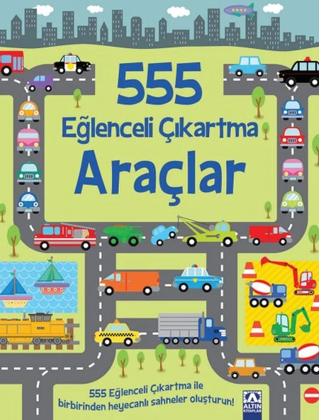 555 Eğlenceli Çıkartma - Araçlar ürün görseli