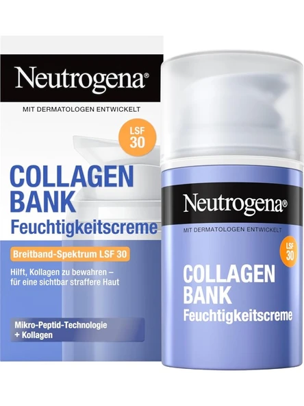 Neutrogena Collagen Bank SPF30 Nemlendirici Gündüz Kremi 50 ml ürün görseli 1