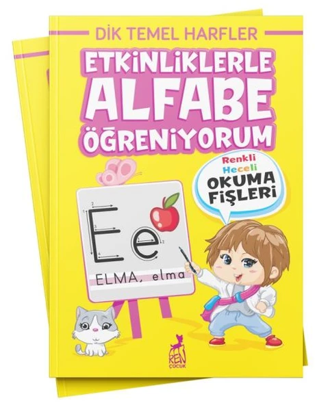 Etkinliklerle Alfabe Öğreniyorum ürün görseli