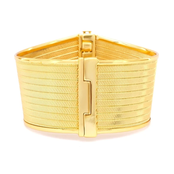 Altın Kaplama Trabzon Hasır Tuğralı Set- SET-169 - Resim 5