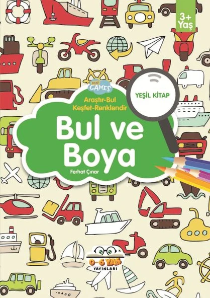 Bul ve Boya Yeşil Kitap ürün görseli