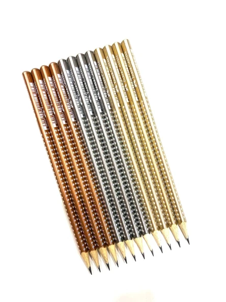 Faber Castell Grip Parlak Renkler Kurşun Kalem 12 li ürün görseli 1