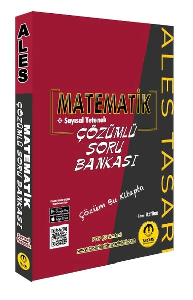 Tasarı ALES Matematik Sayısal Yetenek Soru Bankası Çözümlü ürün görseli