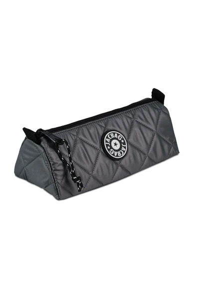 JACBAG Prime Soft-Kapitone Üçgen Kalemkutu - Resim 2