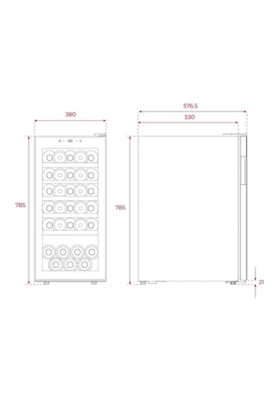 Teka 113610001- Rvf 10032 Gbk Şarap Soğutucusu - 6
