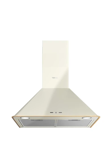 Teka Country DOS 60.2 VN Davlumbaz, 60 cm, Vanilya, Bej, Rustik, Retro