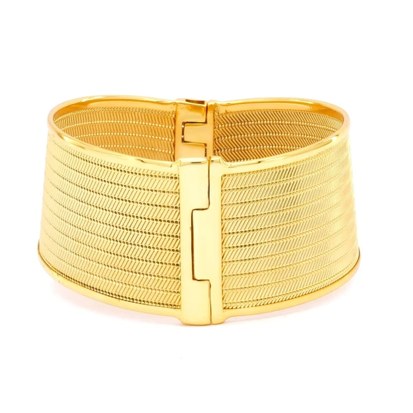 Altın Kaplama Trabzon Hasır Taşlı Set - SET-168 - Resim 5