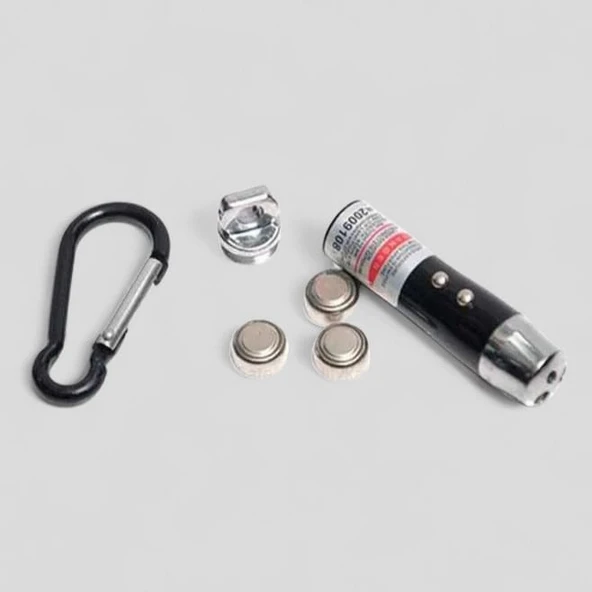 3 In 1 Kedi Lazer Oyuncağı Işık Lazer-Sunum Projeksiyon-Powerpoint Kalemi+El Feneri - 3