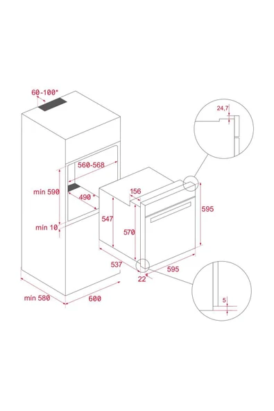 Teka Hlb 8600 Wh Beyaz Multifonksiyonel Fırın - 4
