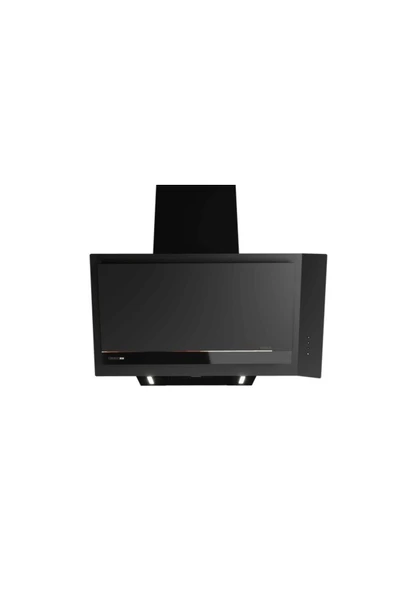 Teka Dvı 88-g1 Infinity Mat Siyah Cam 80 Cm. Duvar Tipi Davlumbaz