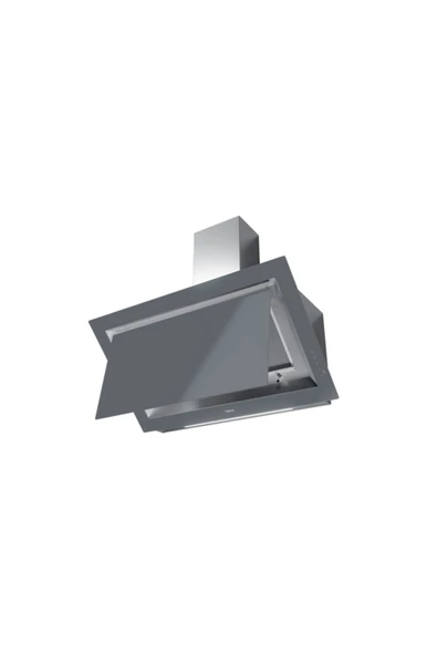 Teka Dlv 98660 St 90 Cm Fresh Air Duvar Tipi Gri Davlumbaz - 5