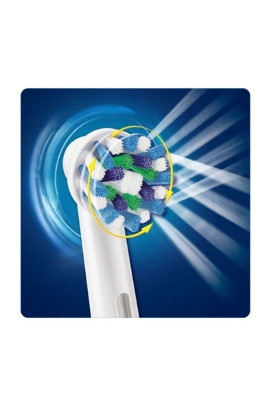 Oral-B Dis Firçasi Yedek Basligi Cross Action 4lü - Resim 4