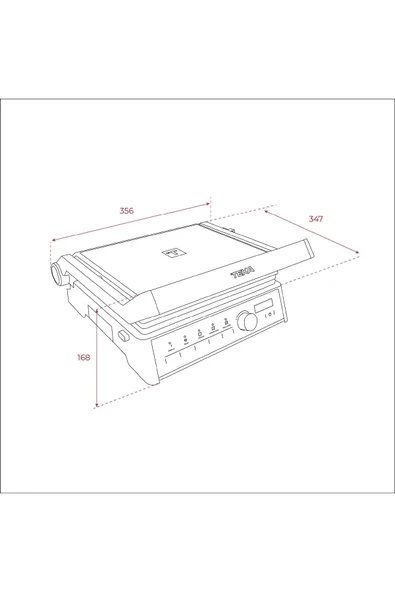 Teka Elite Grill 2000 W Izgara Ve Tost Makinesi - 5