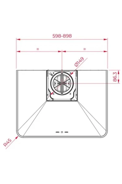 Teka Dos 90.2 At Antrasit Davlumbaz - 7