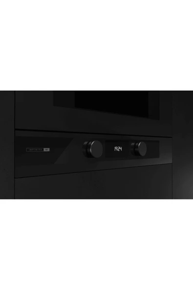Teka ml 82-g1 Bıs L Infinity Mat Siyah 22 Lt. Seramik Tabanlı Ankastre Mikrodalga Fırın - 4
