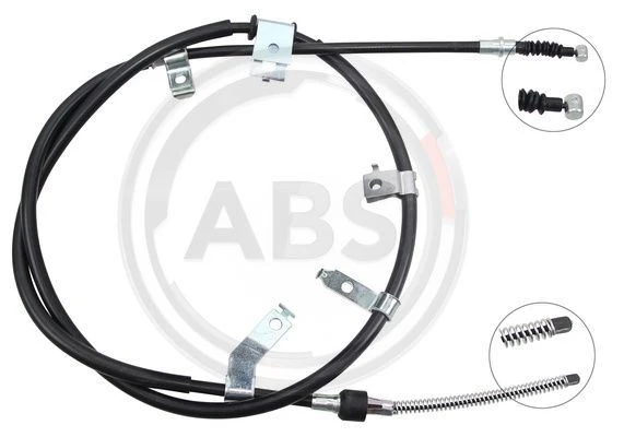 Mitsubıshı Ticarı El Fren Teli Arka Sol Mitsubıshı L200 2.5 DID 4x2-4×4 2006-> - Cavo 3302 666 ürün görseli