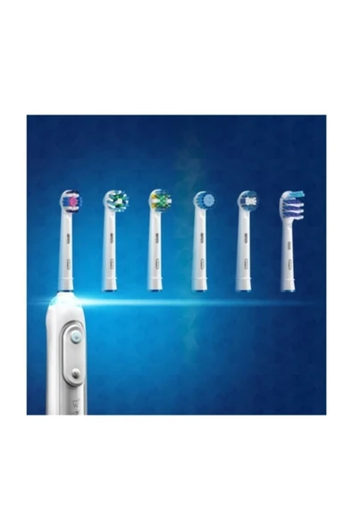Oral-B Dis Firçasi Yedek Basligi Cross Action 4lü - Resim 5