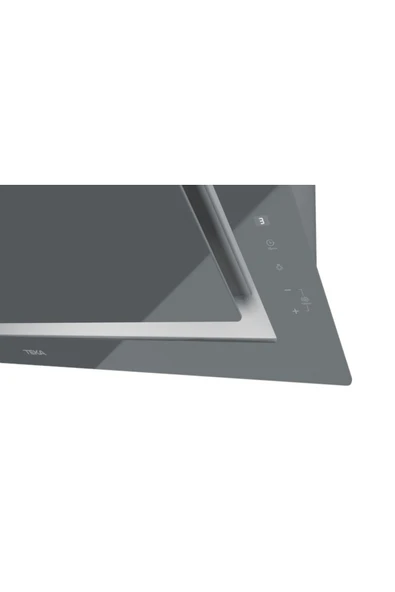 Teka Dlv 98660 St 90 Cm Fresh Air Duvar Tipi Gri Davlumbaz - 6