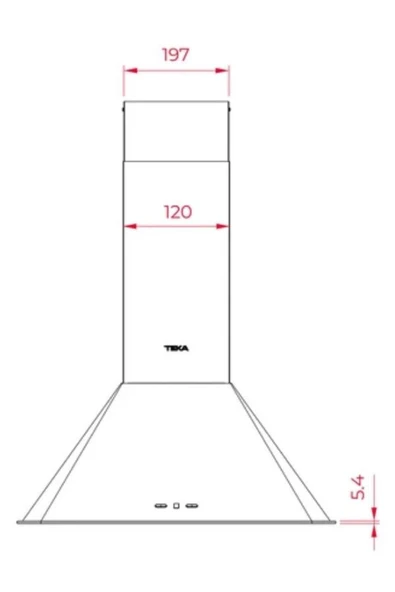 Teka Dos 90.2 At Antrasit Davlumbaz - 5