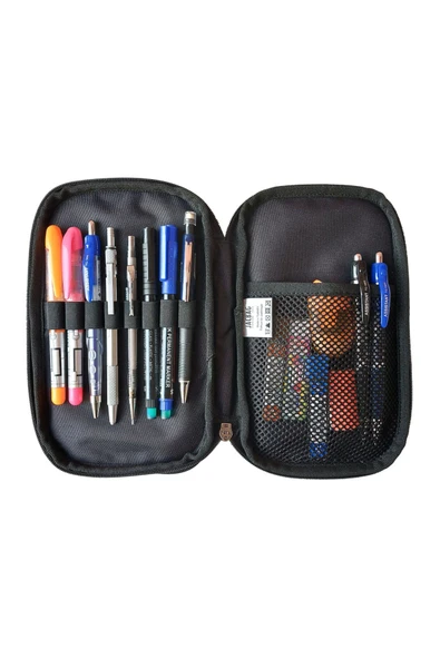 Jacbag Double Cover-çift Kapaklı Kalem Kutu - Resim 4