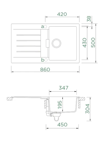 Schock Formhaus D-100L Vanilla - 2
