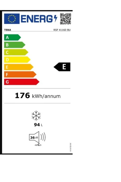 Teka Rsf 41160 Bu Eu Ankastre Tezgahaltı Dondurucu - 2