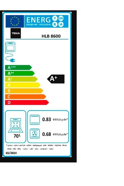 Teka Hlb 8600 Bk 70 Lt Turbo Ankastre Fırın - 6